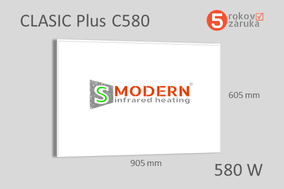 infrapanel SMODERN CLASIC Plus 580W