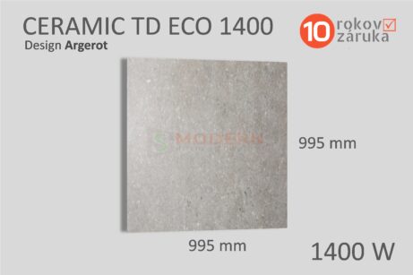 infrapanel smodern ceramic td eco argerot 1400W rozmery