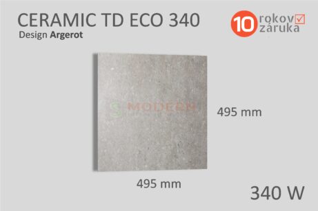 infrapanel smodern ceramic td eco argerot 340W rozmery